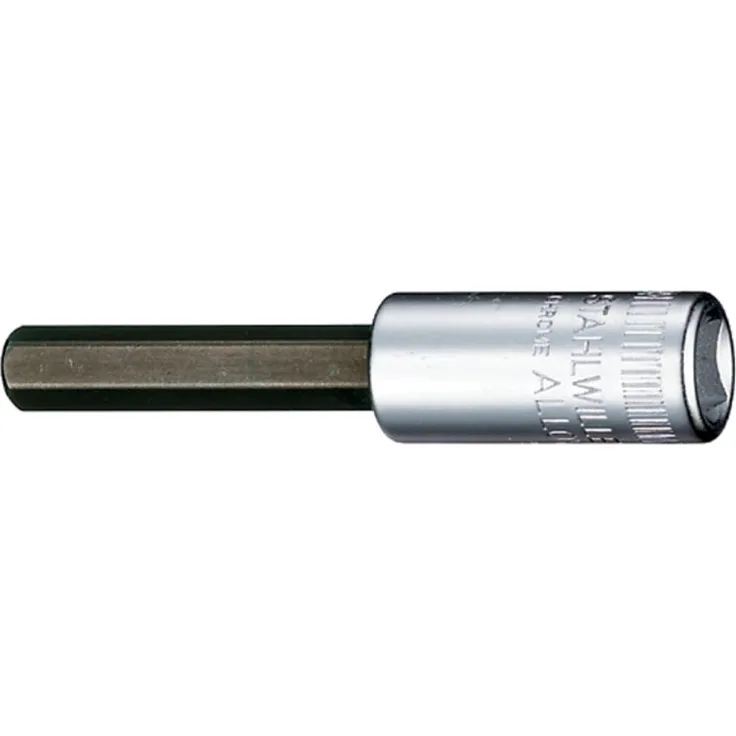 Stahlwille 1/4" INHEX-Schraubendrehereinsatz Abtriebssechskant 4mm L.55mm 1050004