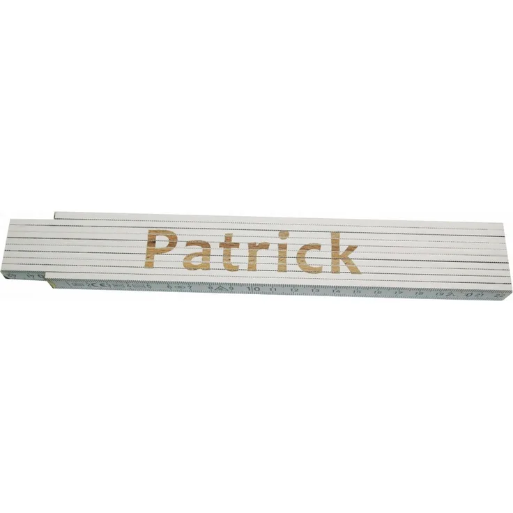Zollstock Patrick'' ''2 m, weiß''''