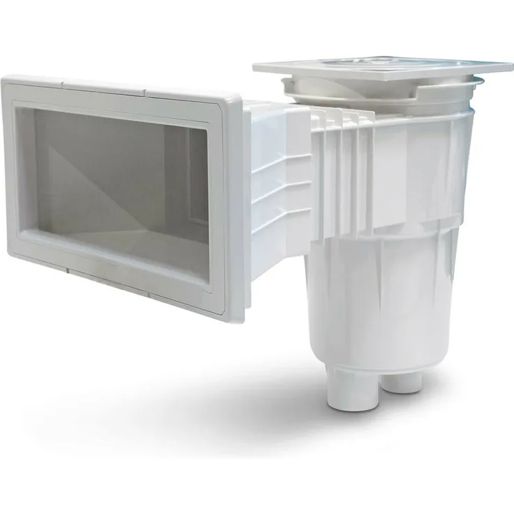 Steinbach Grande 1 für Beton- u. Folienbecken Weithals-Einbauskimmer 1 weiß 68.099999999999994 x 37.200000000000003 x 15.5 cm