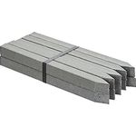 OASE 57753 PondEdge 10 Erdspieße Teichrandsystem & Beeteinfassung, Grau, 38 x 3,1 x 3,1cm