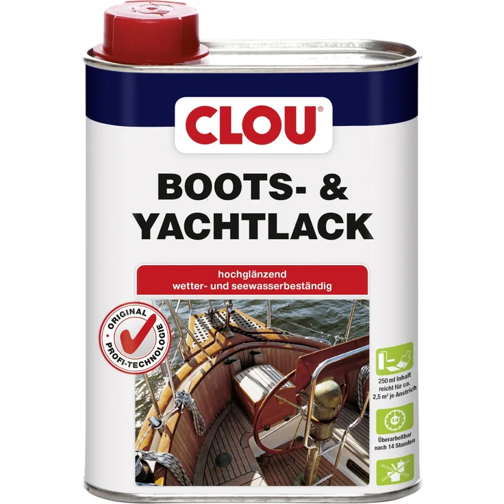 Clou Bootslack 250 ml – Bild 1