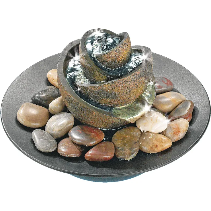 pajoma Zimmerbrunnen Flower, Höhe 20,5 cm