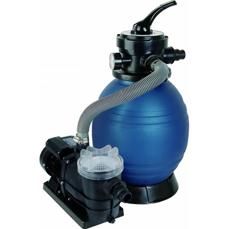 T.I.P. SPF 250 F Sandfilteranlage für 30m³ Sandfilter Sandfilterpumpe Filterpumpe – Bild 1