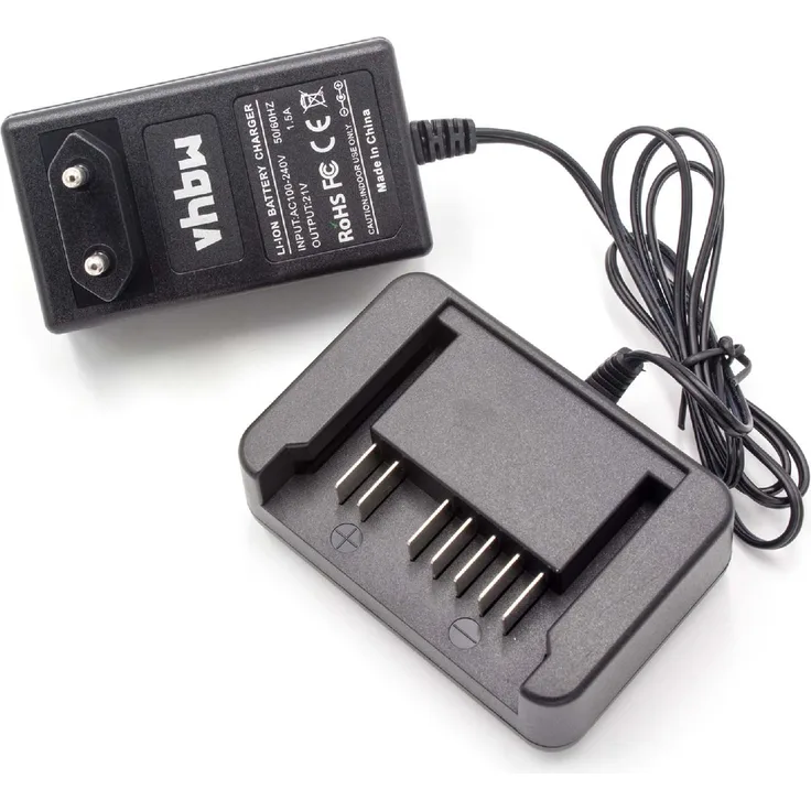 vhbw 220V Ladegerät Ladekabel passend für Werkzeug Akku Hitachi / HiKOKI 330067, 330068, 330139, 33055, BSL 1815X, BSL 1830