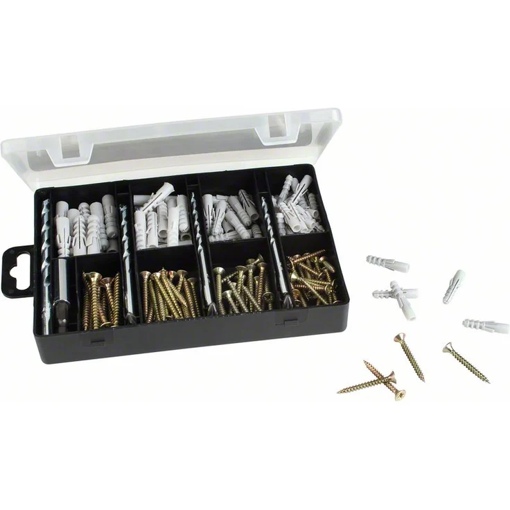 Bosch Befestigungs-Set, 173-teilig - Preisvergleich – Bild 1