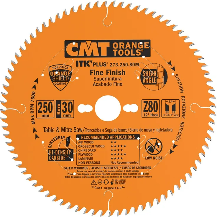 Cmt 273.250.80 M Ultra Schmale Schnittfuge Klinge z-80 um B-30 K-2,4 p-1,6