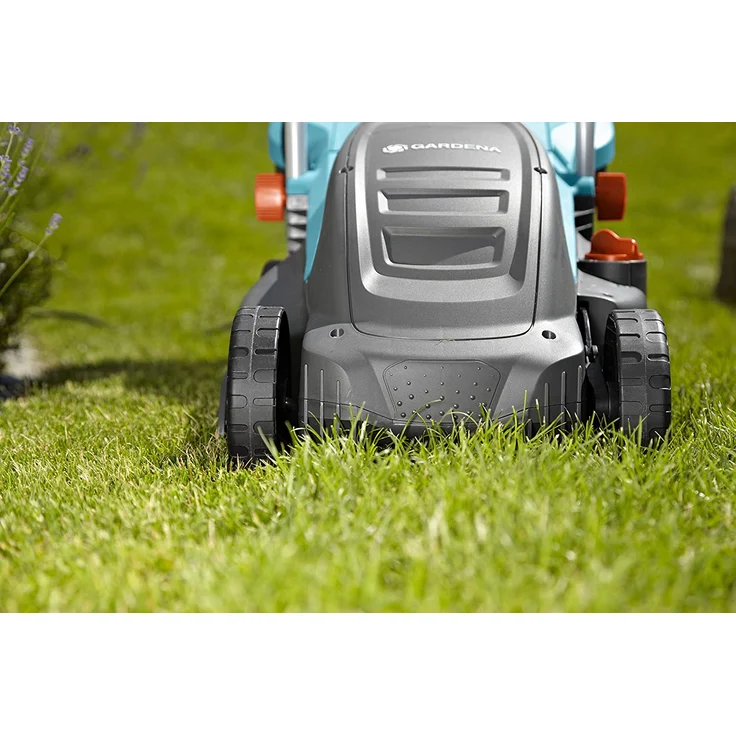 GARDENA PowerMax 1200-32 Elektrorasenmäher: Rasenmäher bis 300 m², 32 cm Schnittbreite, 30 l Fassungsvolumen, Schnitthöhe 20-60 mm, klappbares Gestänge, ergonomischer Handgriff - 5032-20 - 05032-20 – Bild 5