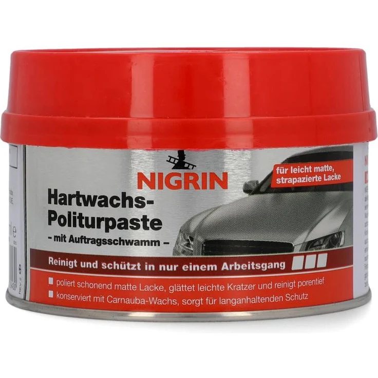 NIGRIN 72943 Hartwachs- Politurpaste 250 ml – Bild 1
