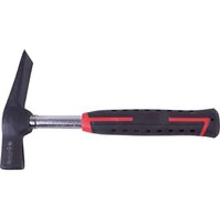 Connex Maurerhammer 600 g Stahlrohrstiel, 2K-Griff - Rheinische Form - Hammer - Stahlhammer - Werkzeug - COX611600