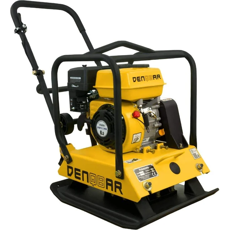 DENQBAR Rüttelplatte 102 kg Komplettset inkl. PU-Matte Fahrwerk DQ-0139 – Bild 1