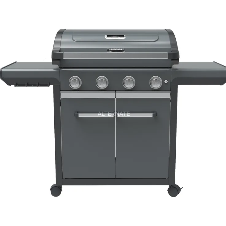 Campingaz Gasgrill 4 Series Premium Grill, schwarz-grau, Modell 2021, 4 Hauptbrenner