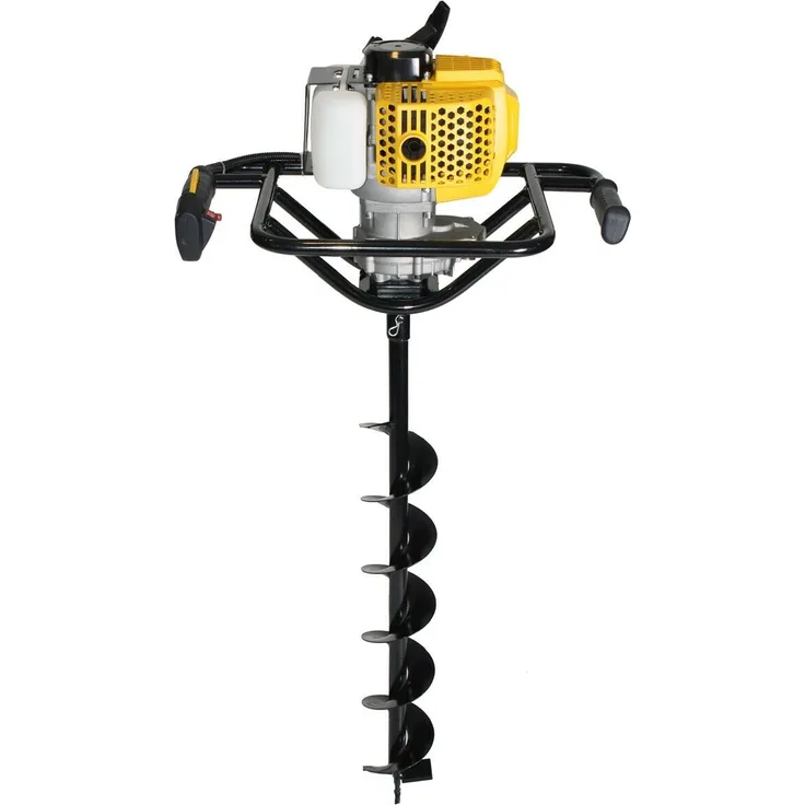 TEXAS Erdlochbohrer ELB Profi Benzin Erdbohrer Pfahlbohrer EA5300 3Bohrer+Verl.