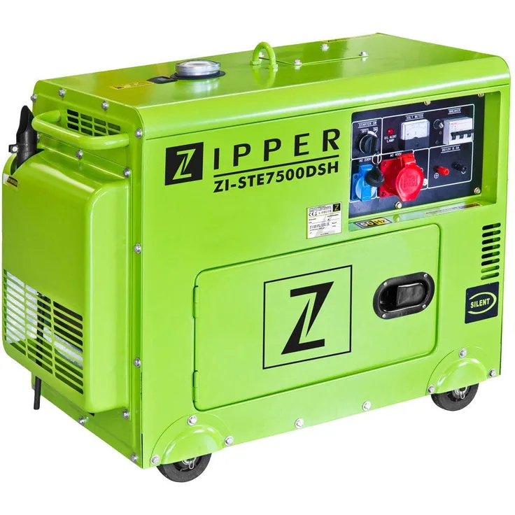 Zipper ZI-STE7500DSH Stromerzeuger (Diesel), 940x540x765