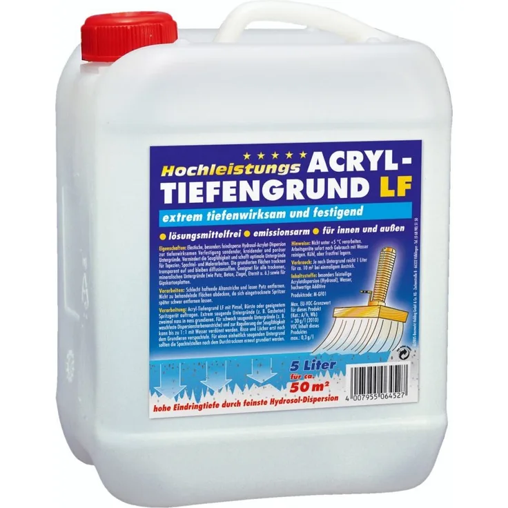 Decotric Hochleistungs Acryl-Tiefengrund 5 l