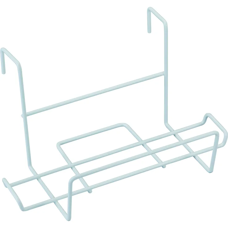 Sauvic 03225-Blumenkastenhalter, kunststoffbeschichtet weiß, 50 x 18 cm.