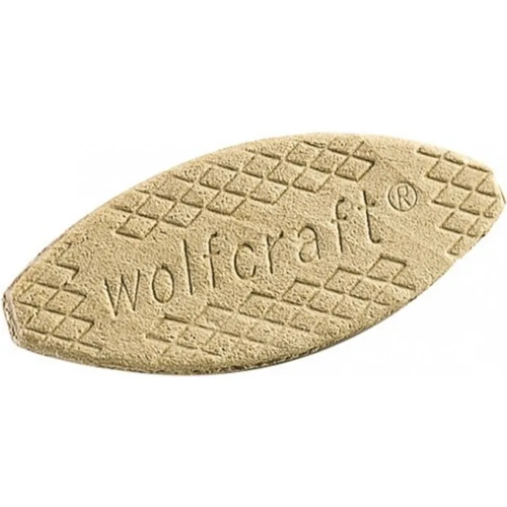 Wolfcraft 2923000 Verbi-Plättchen, beige, 50 Stück