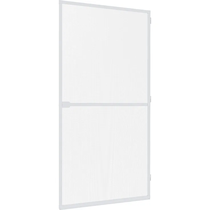 Rhino Screen Insektenschutztür Rhino Insect Screen Spannrahmen Fliegengitter Alurahmen für Türe individuell kürzbar, Insektenschutz, 100 x 210 cm, weiß, 03757, 100 x 210
