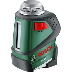 Bild für Bosch Linienlaser PLL 360 Basic (Arbeitsbereich 20 m, +--0,4 mm-m Messgenauigkeit, in Tasche)