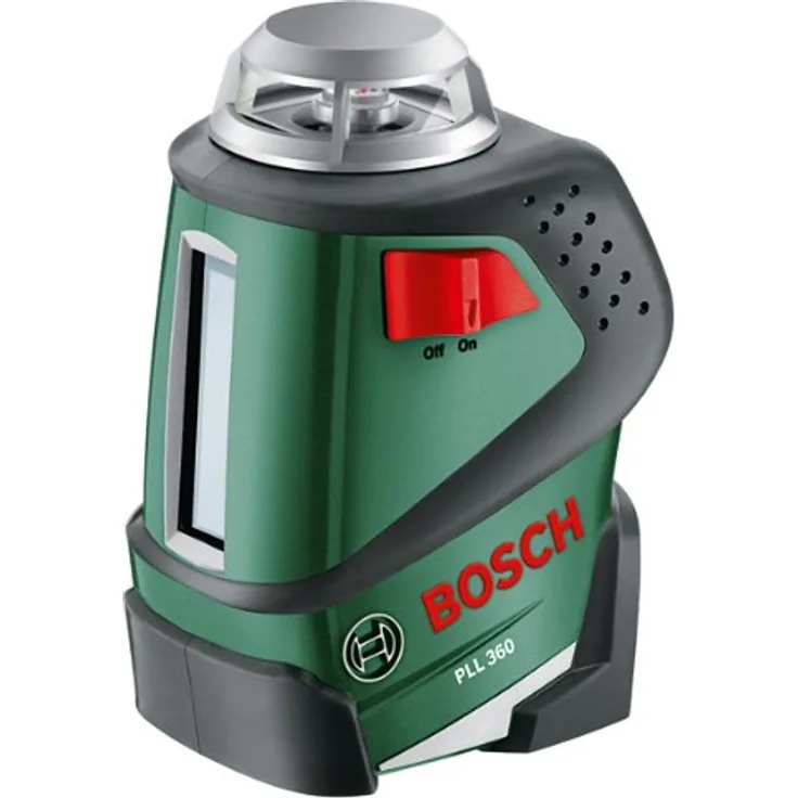 Bosch Linienlaser PLL 360 Basic (Arbeitsbereich 20 m, +--0,4 mm-m Messgenauigkeit, in Tasche)