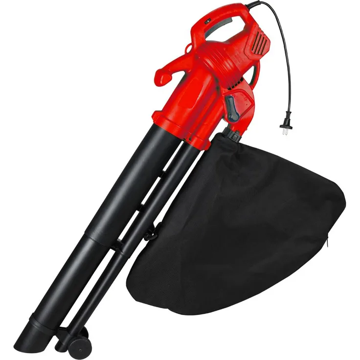 Ikra IEBV 2600 Laubsauger Häckselfunktion mit Fangsack 2600 Watt