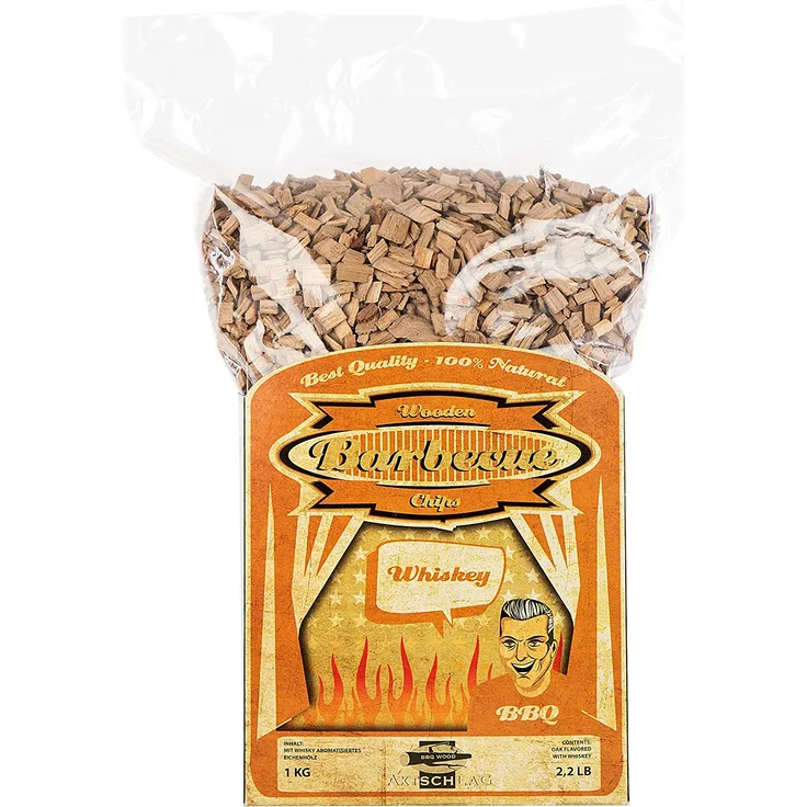 Axtschlag Smoking Chips Whisky Eiche Räucherholz Räucherchips 1kg 100G00M0900V
