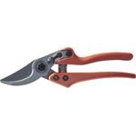 Original LÖWE 11 Profi Gartenschere Bypass Schere 11 107 mit antihaftbeschichteten Stahlklingen - leichte und scharfe Baumschere zweischneidig ideal für präzisen Schnitt an Blumen Zweige Obstbaum