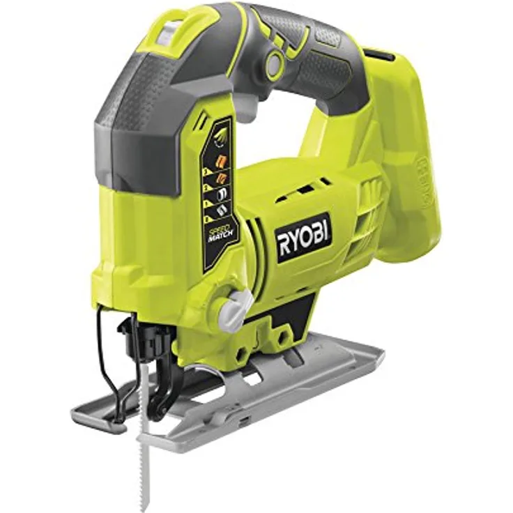 Ryobi R18JS-0 ONE + Stichsäge mit LED, 18 V (nur Gehäuse) - Grün - Grau