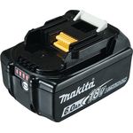 Makita BL1860B Akku Li-Ion 18V LXT 6 Ah mit Ladestandsanzeige 1 Akku, ohne Ladegerät