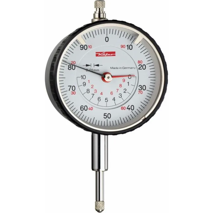 Käfer Messuhr 0,01mm - 10mm - 58mm - konzentrisch - ISO 463 - DIN 878 10022 (10022)