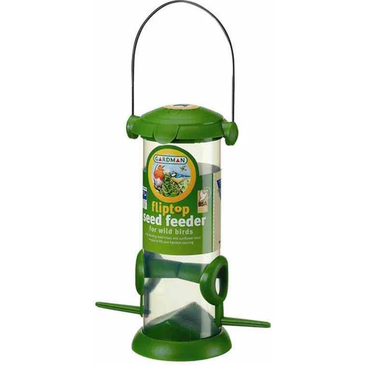 Gardman A01234 KST-Vogelfutterstation mit Deckel, 2 Plätze – Bild 1