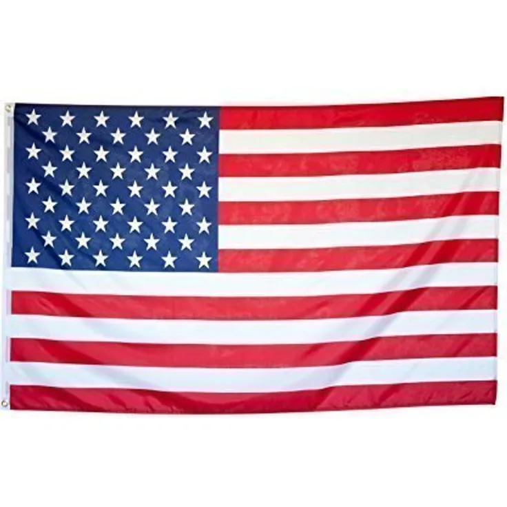 Flaggenking, USA - Flagge-Fahne - wetterfest, weiß, 150 x 90 x 1 cm, 16894