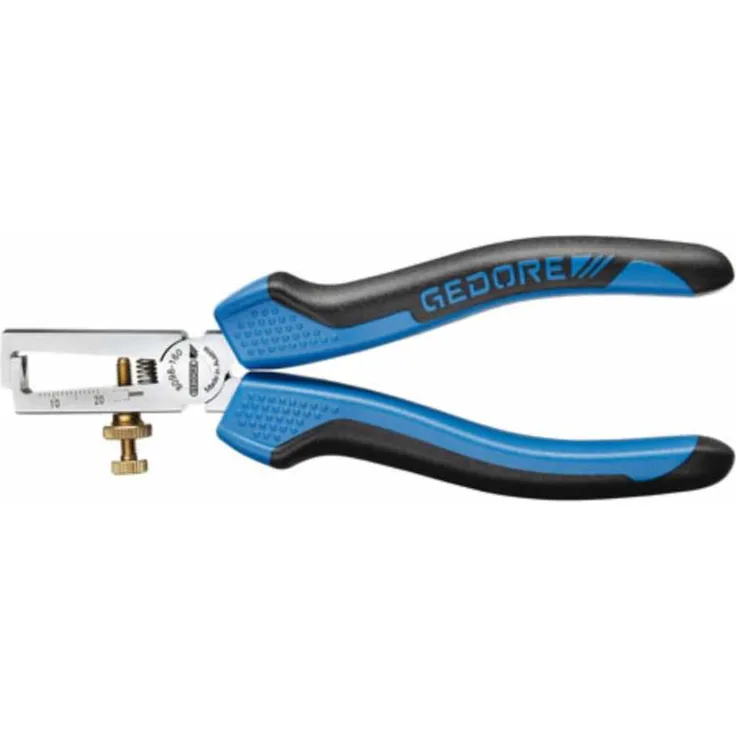 GEDORE 8098-160 JC Abisolierzange 160 mm, 2-Komponentengriff