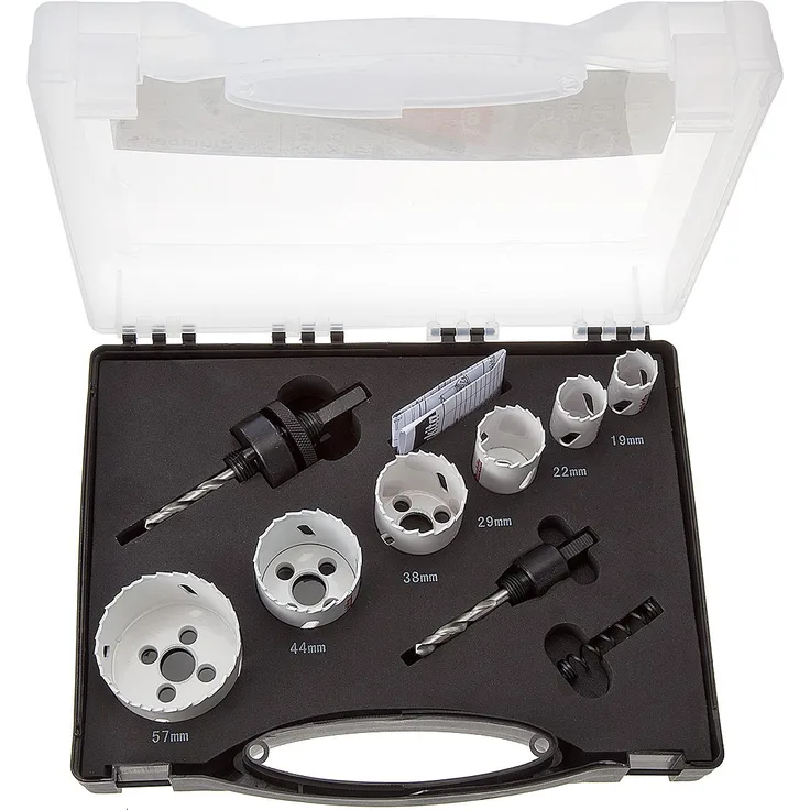 Makita d-47117 Klempner Lochsägen-Set (6-teilig), Blau, Silber, Small