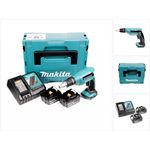Makita DFS451RFJ Akku Schnellbau Schrauber im Makpac mit Ladegerät + 2 x Makita 3 Ah Akku