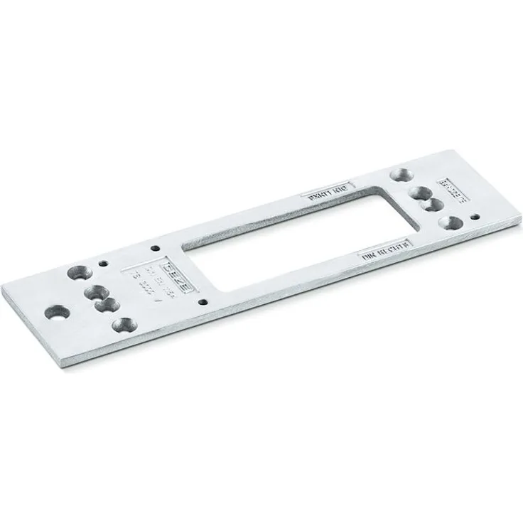 GEZE Montageplatte silber f.TS 3000