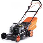 Yard Force Benzin-Rasenmäher GM B46P B&S 575 IS mit Radantrieb46 cm Schnittbreite, Elektrostartsystem