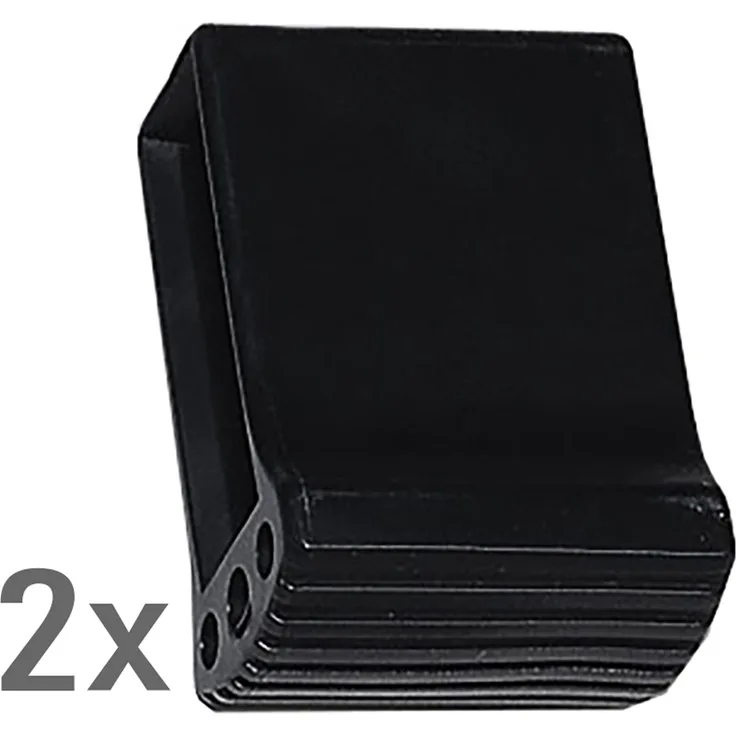 Euroline Premium Leiterfuß für Quertraverse 75x25mm Paar