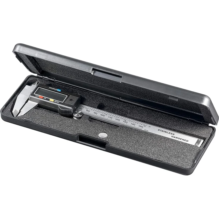 Fixpoint digitale Schieblehre - Messschieber mit LCD-Display 0-150mm – Bild 4