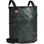 Noor Gartensack POP-UP L 160L Durchmesser 52 x 75 cm I Gartenabfall-Sack extra robust & reißfest I Selbststehender & zusammenfaltbarer Laubsack I Professionelles Gartenzubehör - Einfache Handhabung