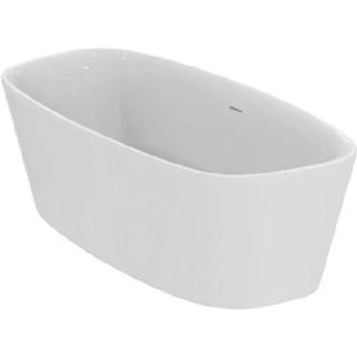 Ideal Standard DEA Badewanne oval freistehend 1800x800x475-610mm weiß E306701