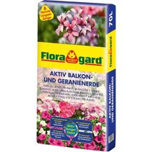 Bild für Floragard Aktiv Balkon- und Geranienerde 70 Liter