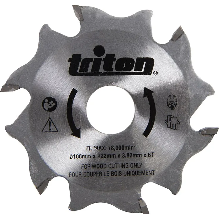 Triton TDJ600 Fräsblatt für Flachdübelfräse, 100 mm, orange