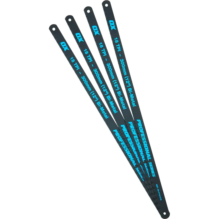 OX ox-p131318 Pro 18 TPI Bügelsägeblätter, mehrfarbig, 12 Zoll