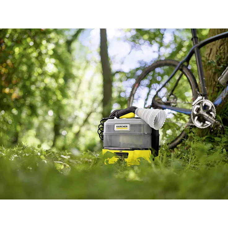 Kärcher Mobile Outdoor Cleaner OC 3 Bike Box 1.680-017.0 Wassertankvolumen: 4 l, Lithium-Ionen-Akku, abnehmbarer Wassertank, schonender Niederdruck, Universalbürste, Fahrradreiniger, Mikrofasertuch – Bild 4