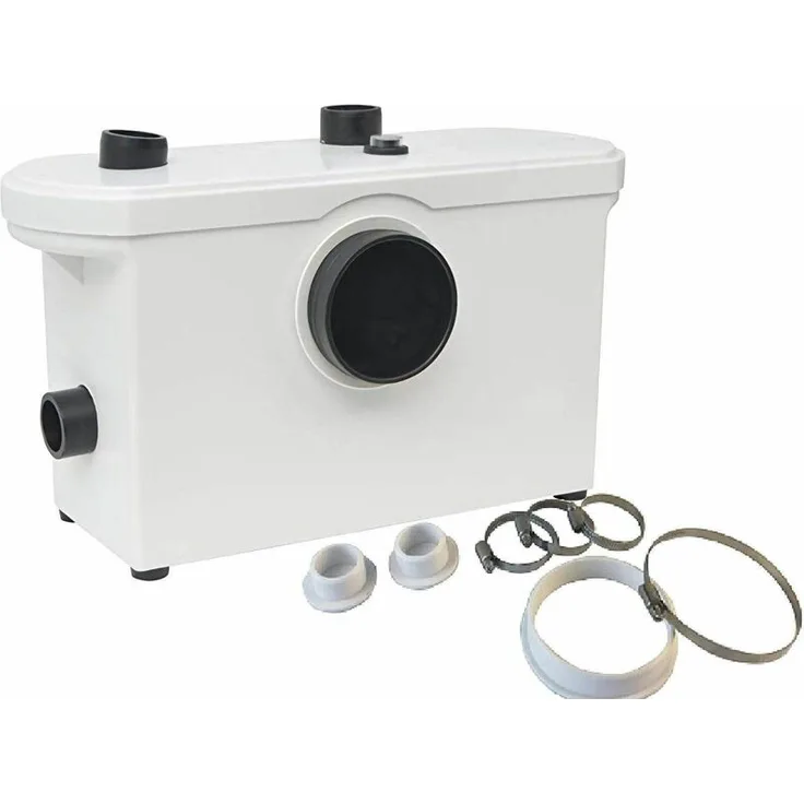 BC-ELEC MP600 Hebeanlage-Abwasserpumpe Toilette und Sanitär 600W - Weiss - Bc-elec