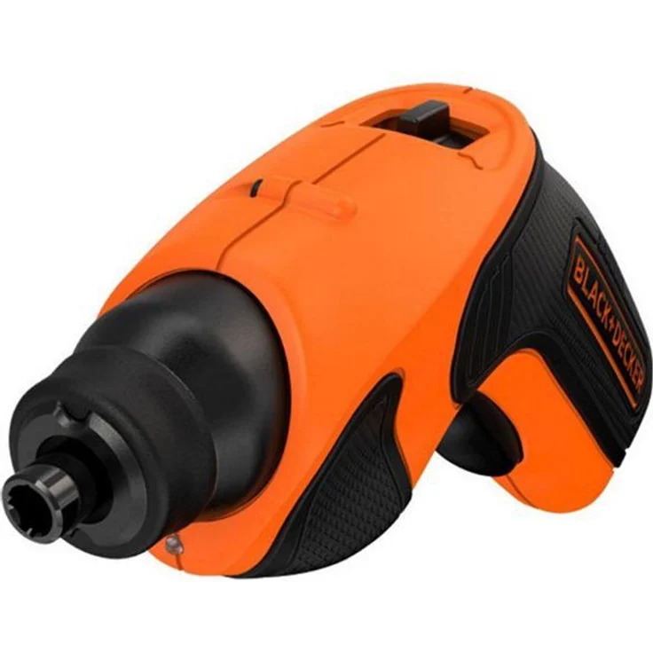 Black+Decker Li-Ion Kompakt-Akku-Schrauber (3,6V 1,5Ah, automatische Spindelarretierung, 5Nm Drehmoment, LED-Arbeitsleuchte, ergonomischer Softgriff, Rechts-Linkslauf) CS3651LC – Bild 2