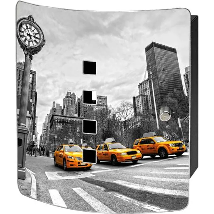 BURG-WÄCHTER Motiv-Schlüsselbox - 6204/10 Ni Manhattan