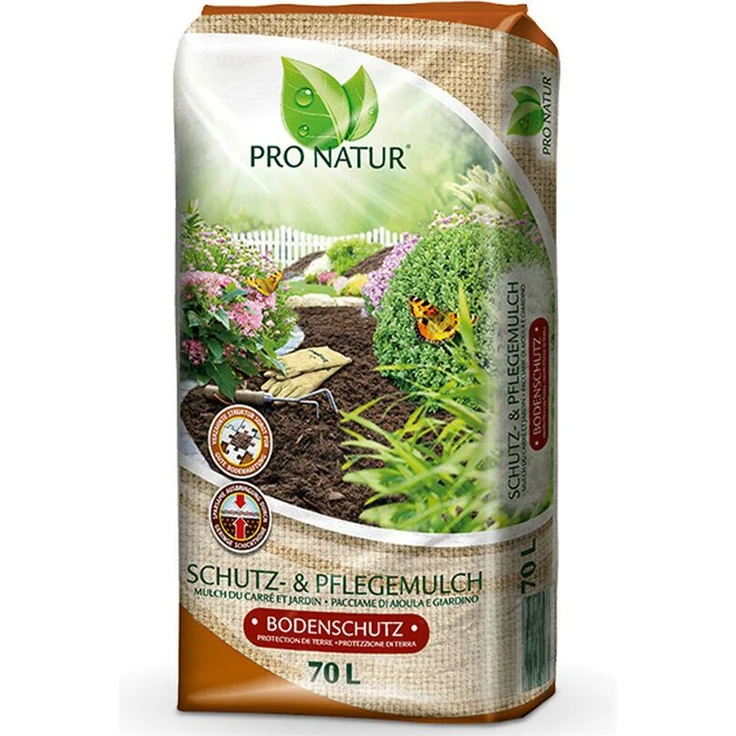 ProNatur Schutz- und Pflegemulch 70 Liter – Bild 1