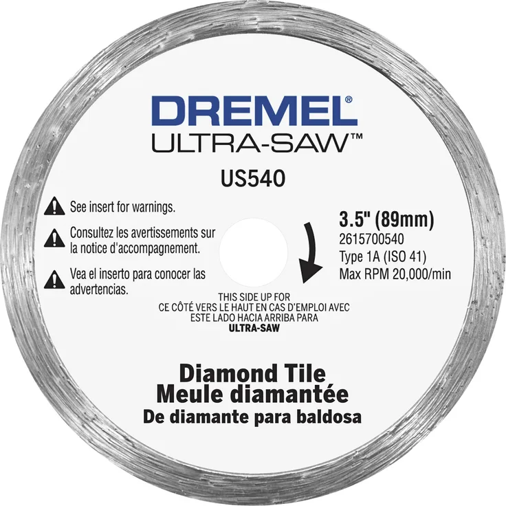 Dremel us540–01 ultra-saw 3,5 Tile Diamant Klinge