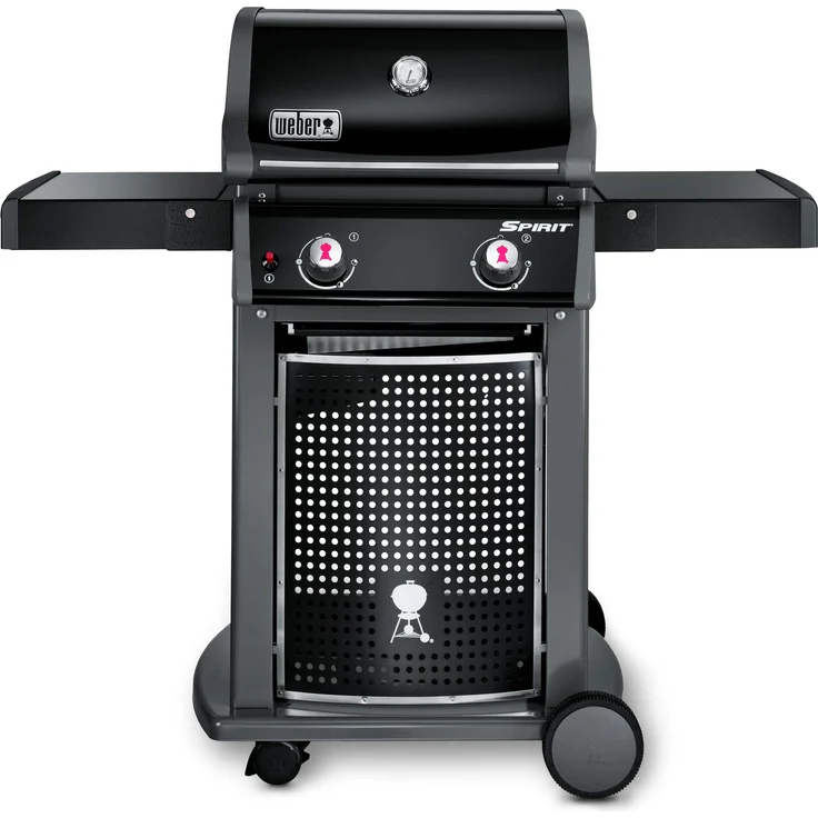 Weber 46010079 Gasgrill Spirit E-210 Classic, Schwarz, 2 Edelstahlbrenner, Flavourizer Bars – Bild 1